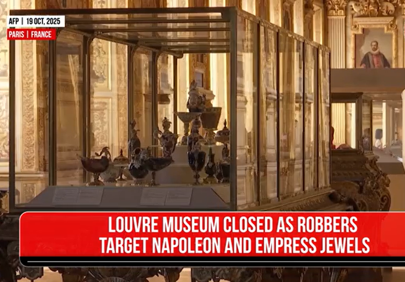 Louvre Museum Jewel Heist Shocks France: Priceless Napoleon Jewels Stolen in One of the Biggest Art Thefts in History
